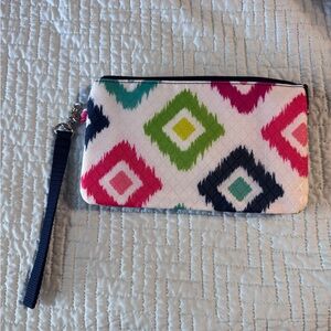 Thirty-One Multicolor Geometric Clutch